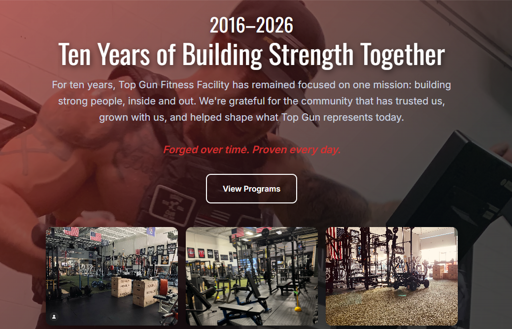 TopGun Fitness Facility